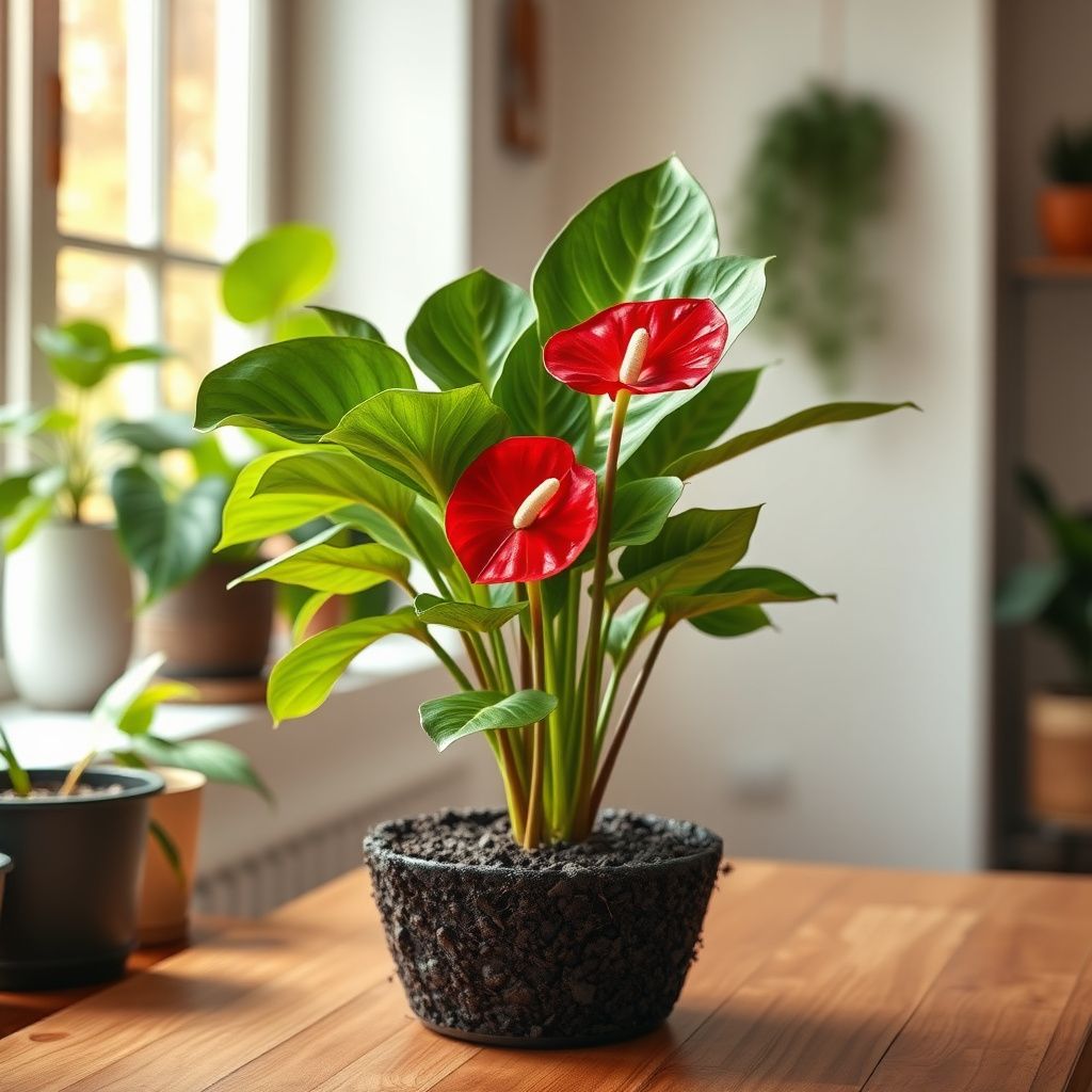 Anthurium Flower seeds for Planting - Easy to Grow, Heirloom & GMO Free Seeds for Home Garden