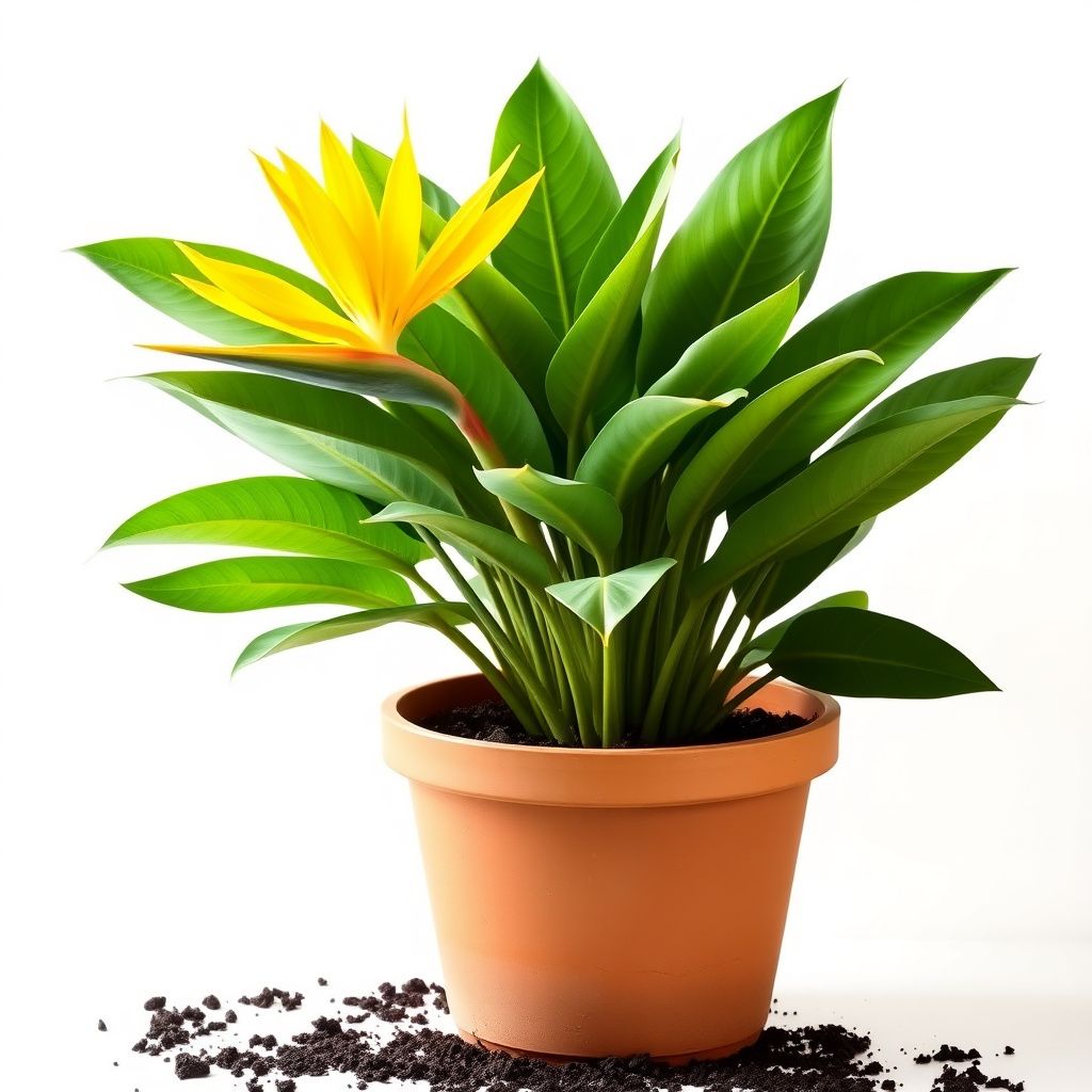 Yellow Strelitzia Reginae Flower seeds for Planting Premium Quality Heirloom & GMO Free Seeds for Home Garden