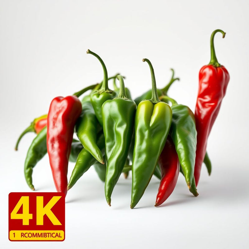 Green and Red Dundicut Chili Seeds for Planting