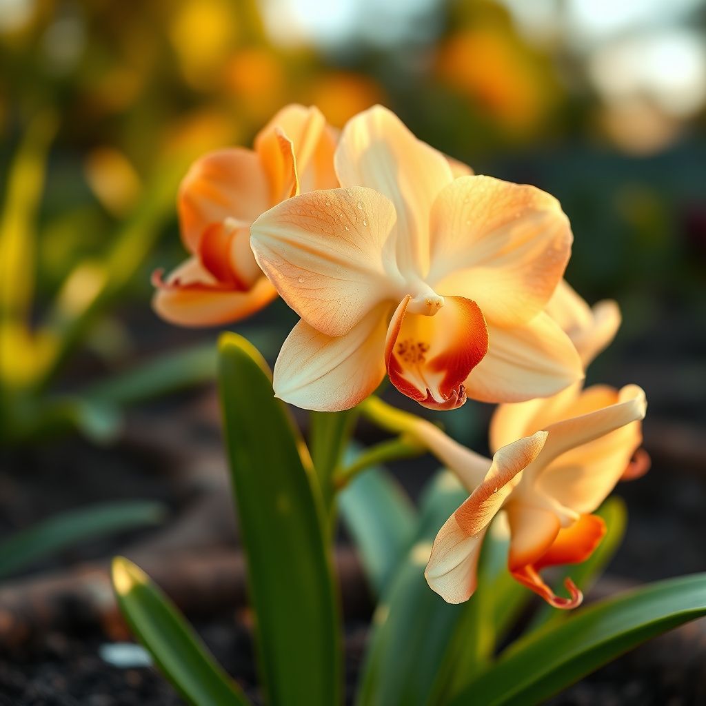 Orange White Orchid Flower Seeds – Garden Favorite Heirloom & NonGMO Seeds for Home Garden
 
 Sale