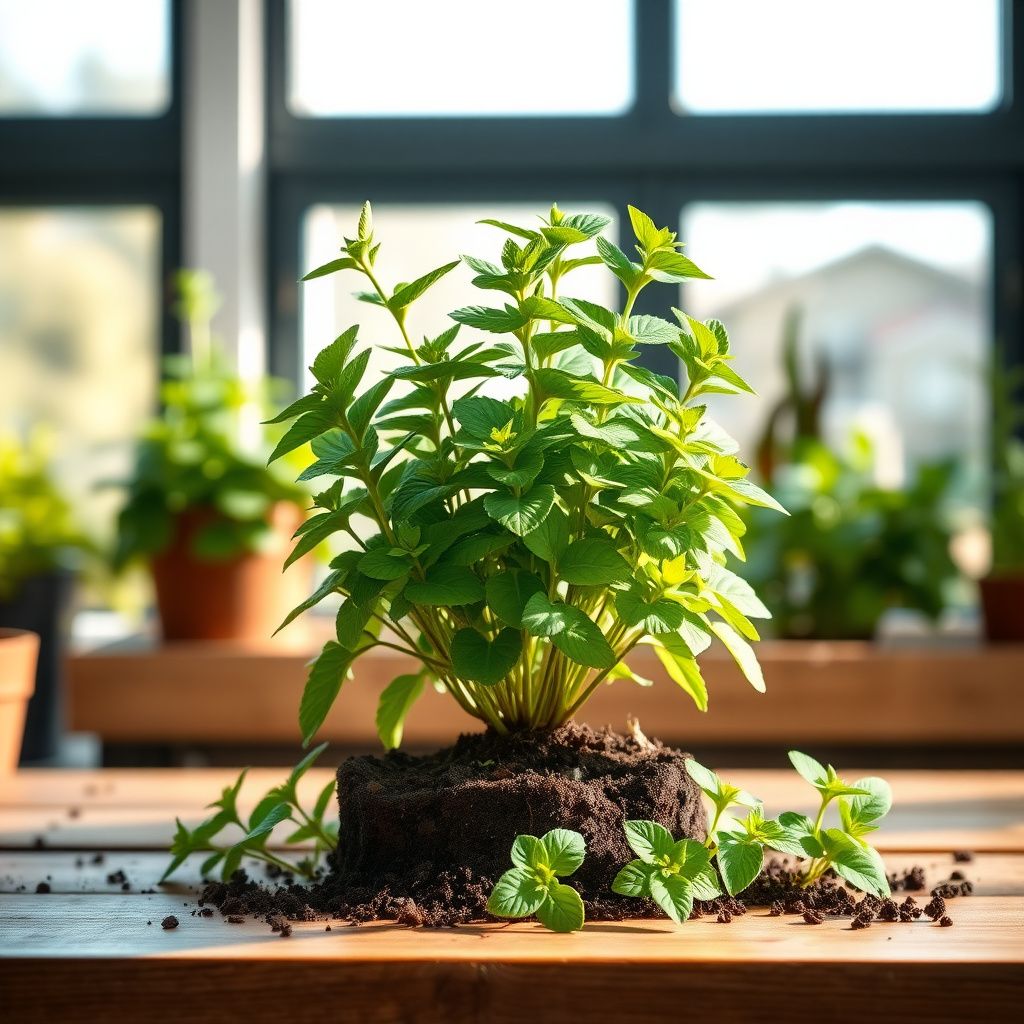 Mint Flower seeds for Planting Shade Tolerant Heirloom & GMO Free Seeds for Home Garden