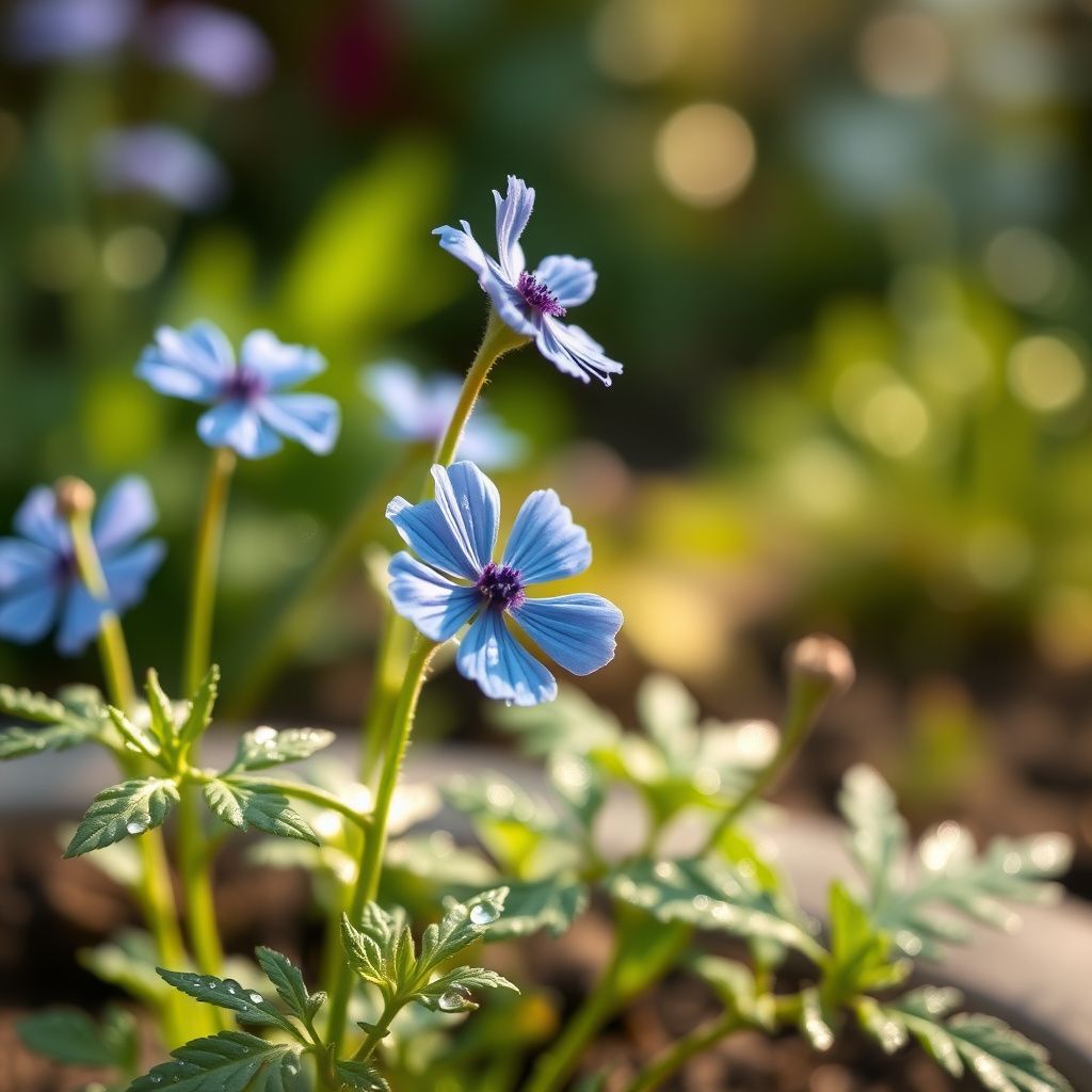 Nigella Love in the Mist Delft Blue Seeds for Stunning Blue Blooms