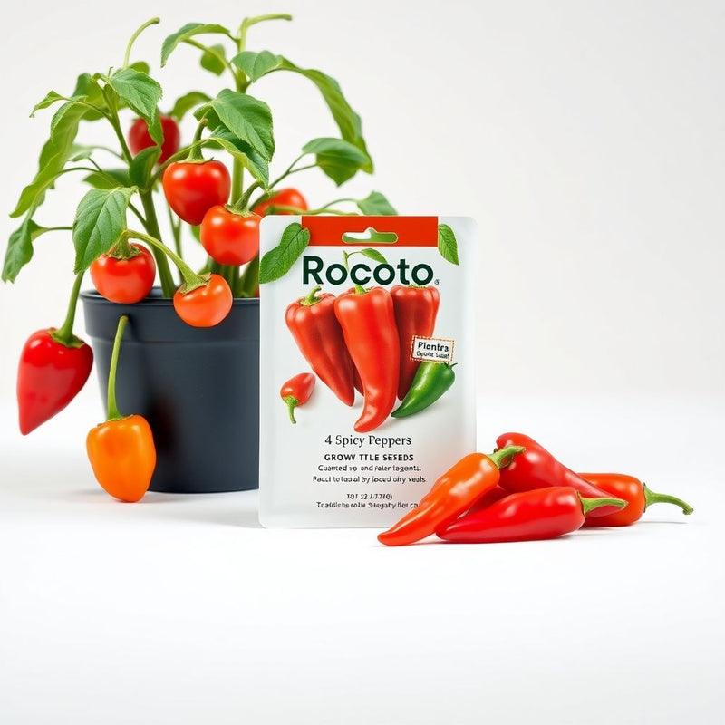 Rocoto Vegetable Seeds for Planting - Grow Your Own Spicy Peppers