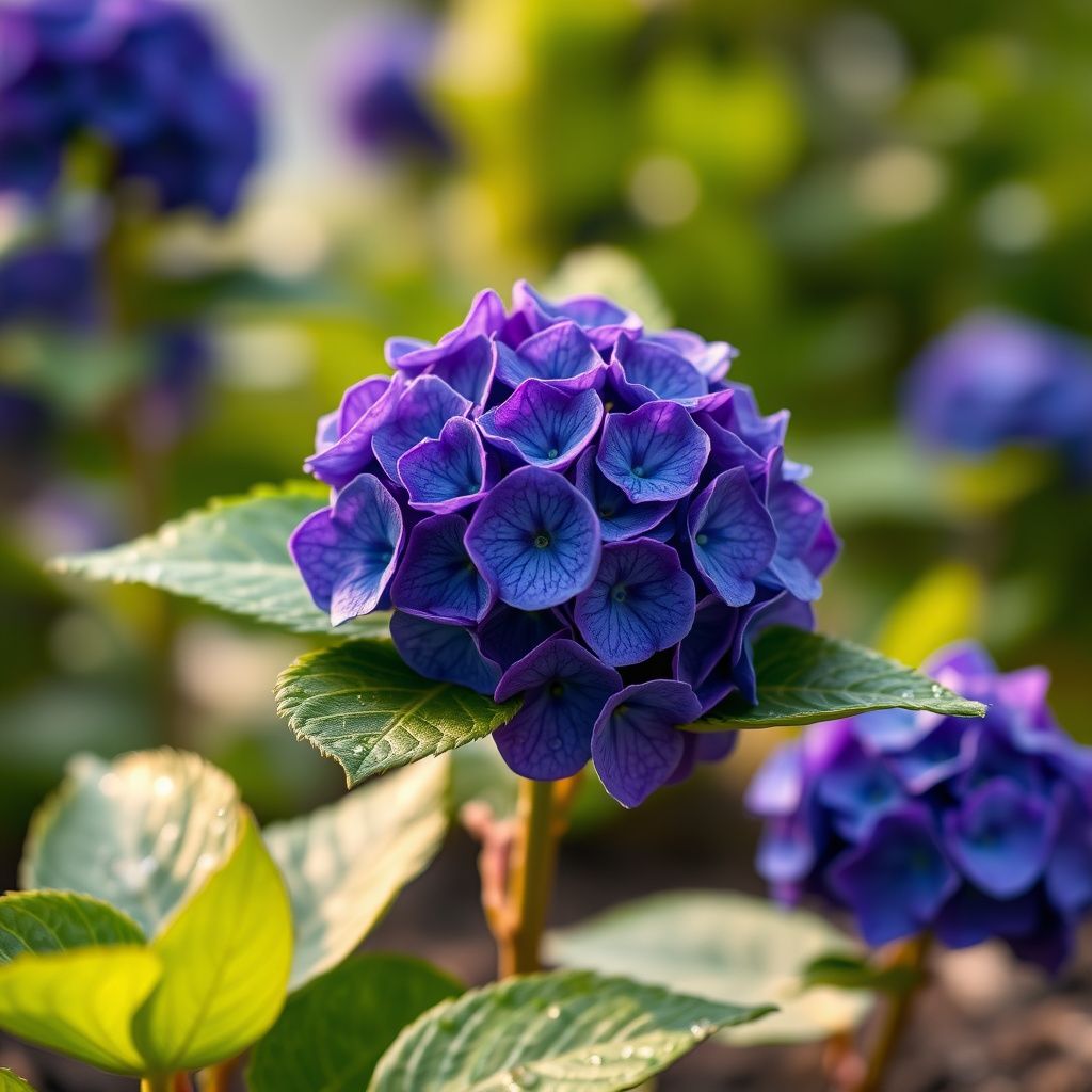 Blue Purple Hydrangea Flower seeds for Planting - Easy to Grow, Heirloom & GMO Free Seeds for Home Garden