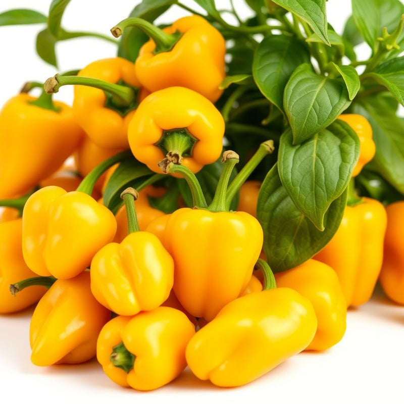 Yellow Biquinho Pepper Planting Seeds - Vibrant Fruit for Your Garden