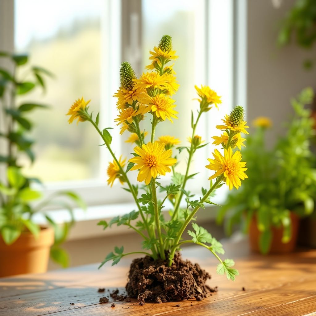 Yellow Rattle Flower seeds for Planting - Bright Blooms, Heirloom & GMO Free Seeds for Home Garden