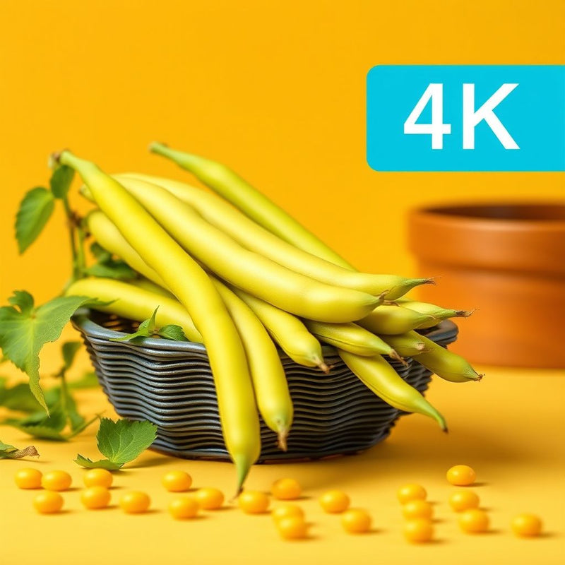 Yellow Bush Bean Seeds for Your Garden
