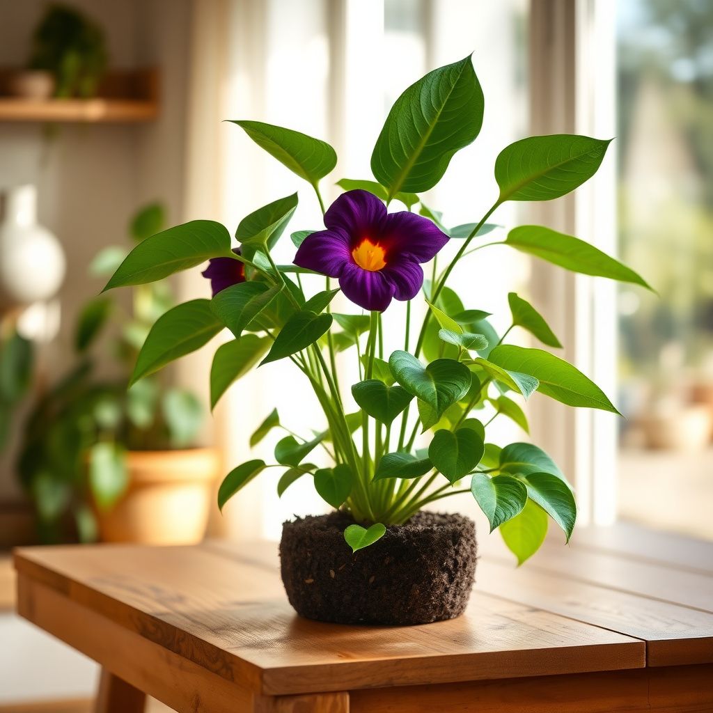 Thunbergia Flower Seeds for Vibrant Garden Planting