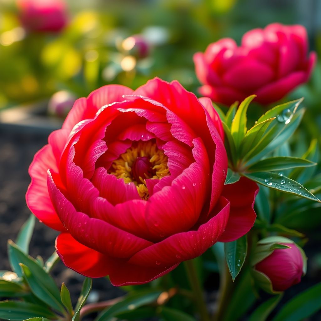 Peony "First Red" Seeds