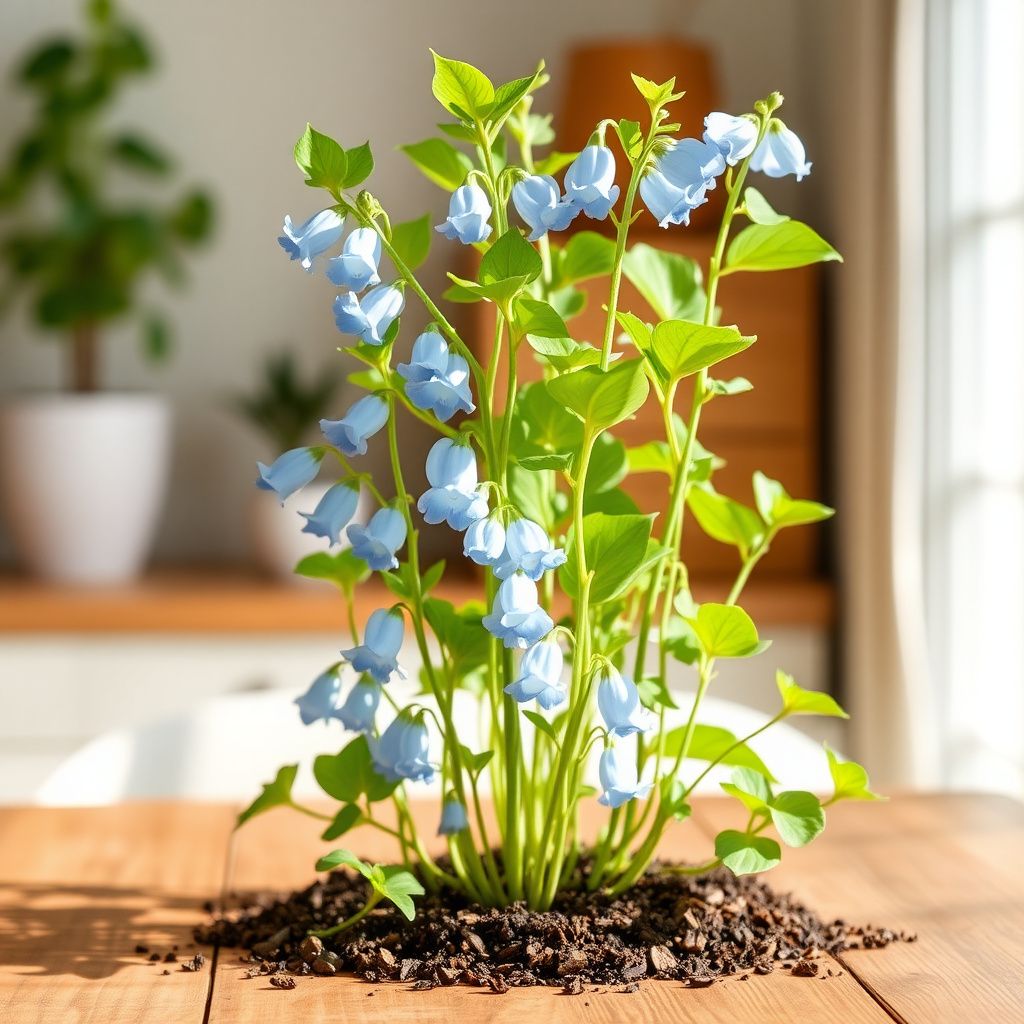 Light Blue Sweet Pea Flower seeds for Planting Compact Growth Heirloom & GMO Free Seeds for Home Garden