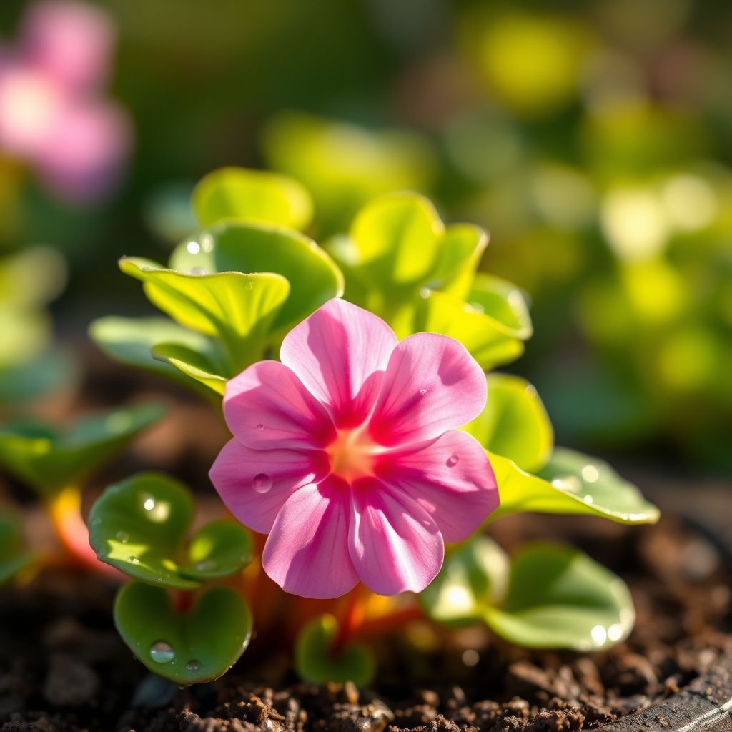Oxalis Pink Flower Seeds - Perfect for Planting in Your Garden