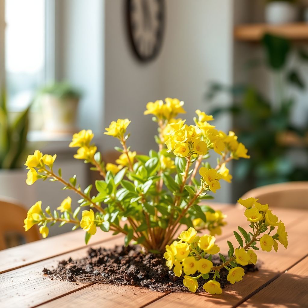 Yellow Sedum Flower seeds for Planting - Fragrant Blossoms, Heirloom & GMO Free Seeds for Home Garden