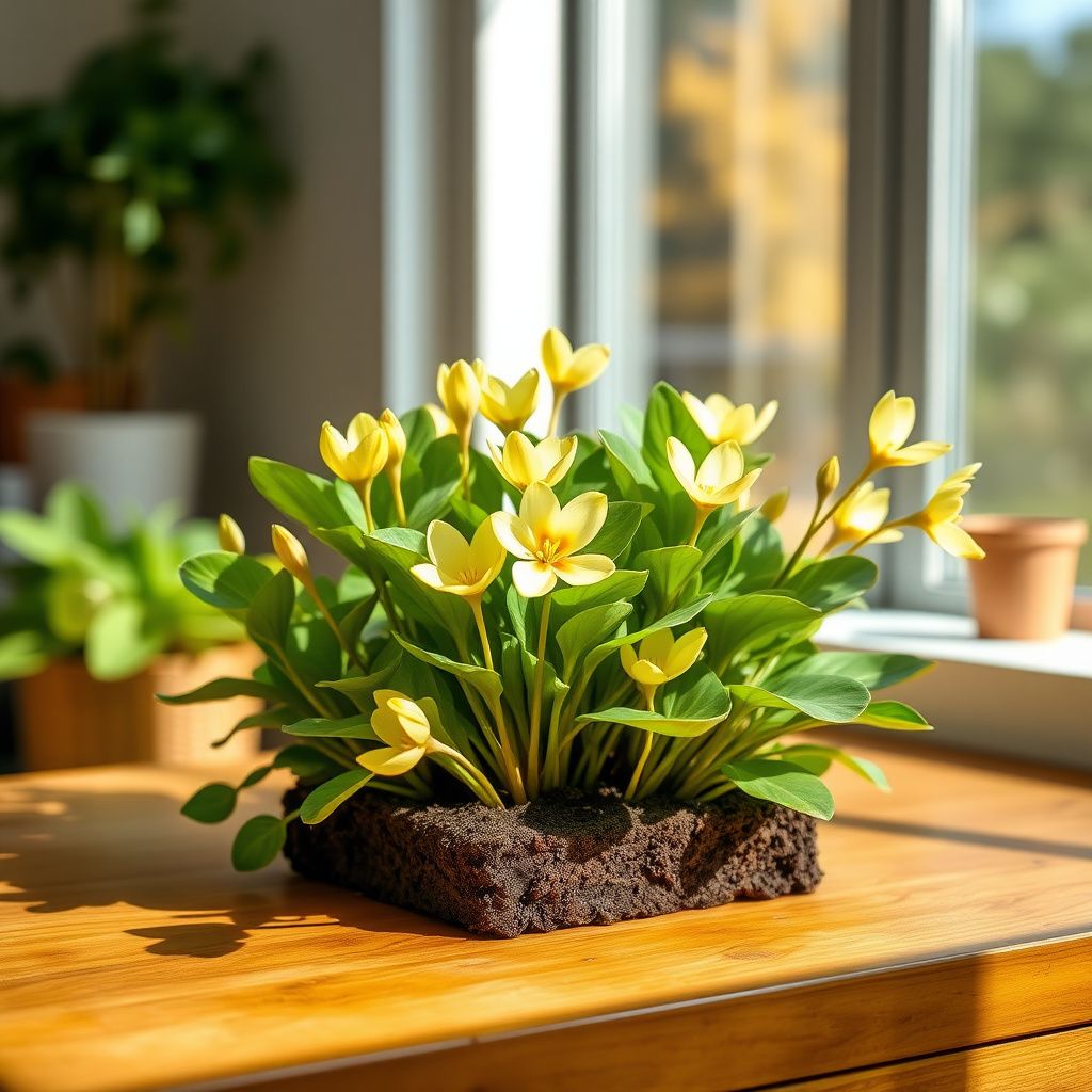 Light Yellow Cyclamen Flower seeds for Planting - Long Bloom Season, Heirloom & GMO Free Seeds for Home Garden