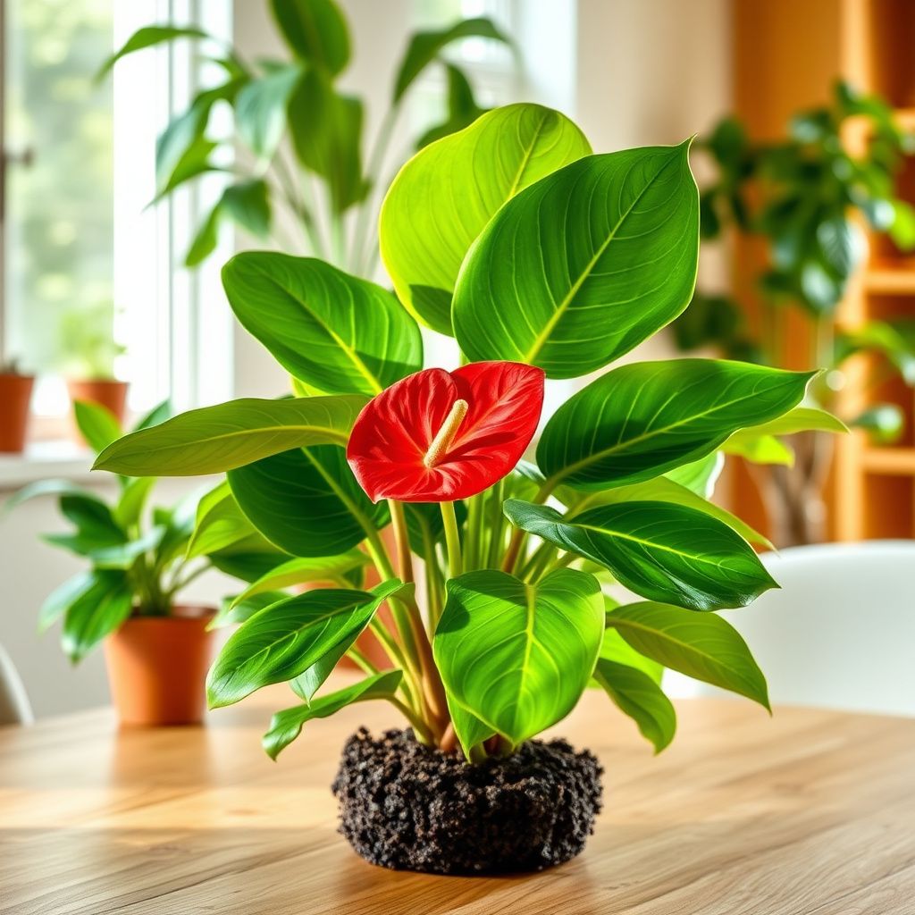 Anthurium Andraeanum Flower seeds for Planting - Premium Quality, Heirloom & GMO Free Seeds for Home Garden