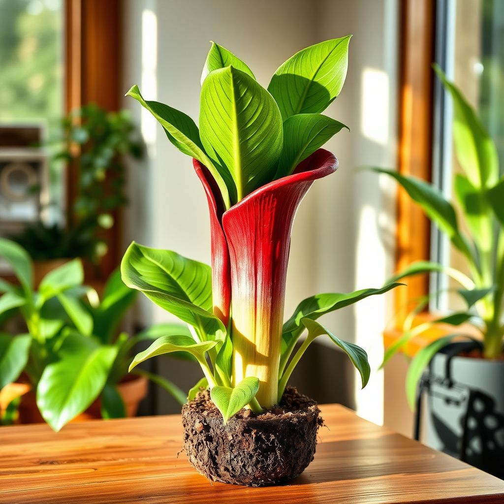 Amorphophallus Flower seeds for Planting Drought Tolerant Heirloom & GMO Free Seeds for Home Garden 
 
 Sale