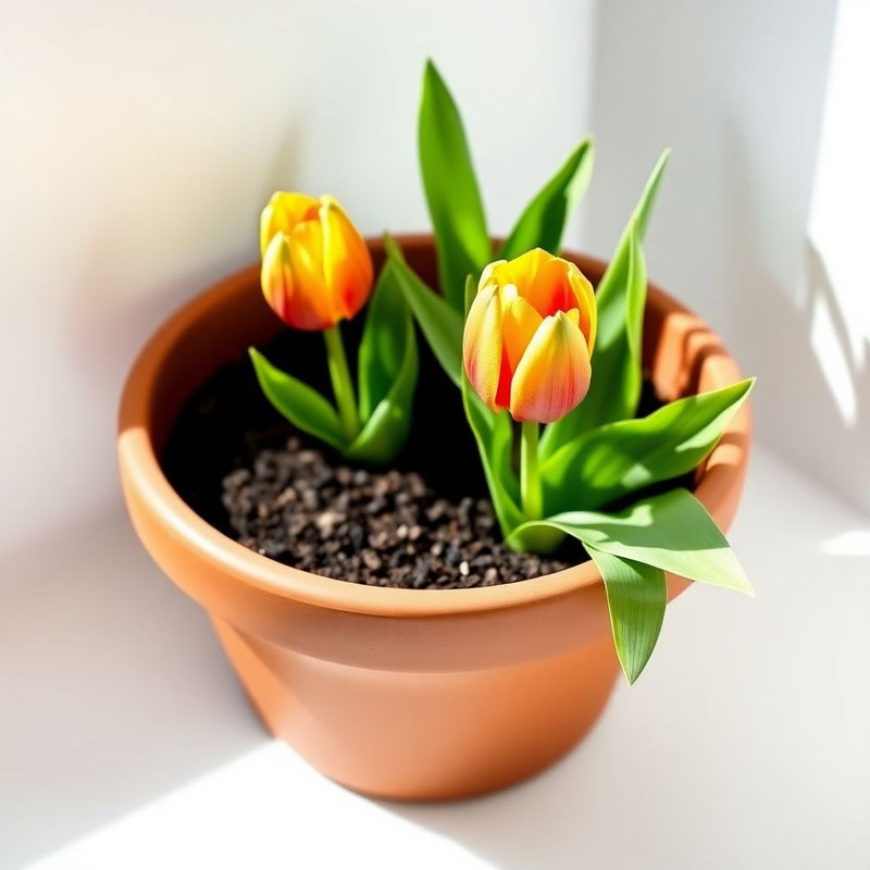 Yellow Red Tulip Flower Seeds for Planting – Heirloom NonGMO Premium Organic Garden Seeds with High Germination
 
 Sale