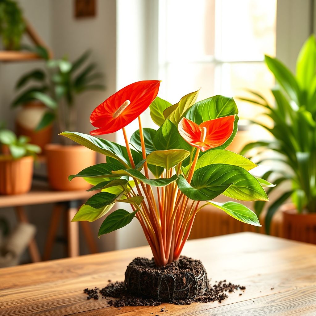 Anthurium Seeds - Orange Variety for Planting