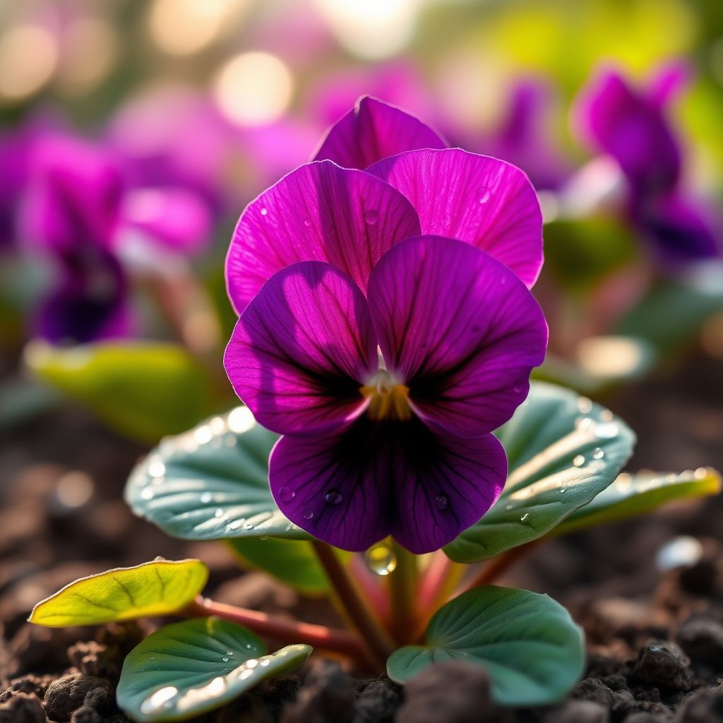 African Violet Flower seeds for Planting Long Bloom Season Heirloom & GMO Free Seeds for Home Garden