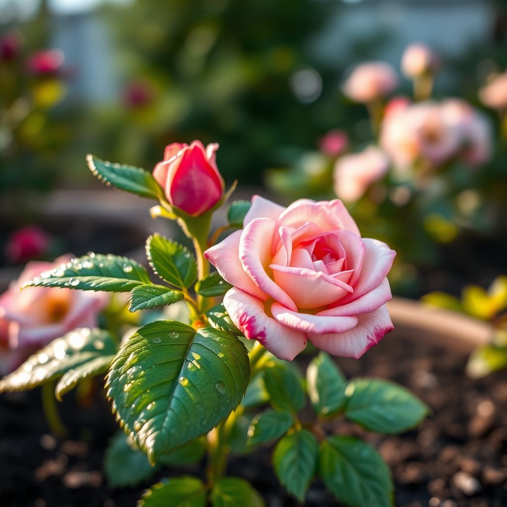 9 Colors of Chinese Rose Rosa chinensis Seeds for Planting in Flower Bed and Garden