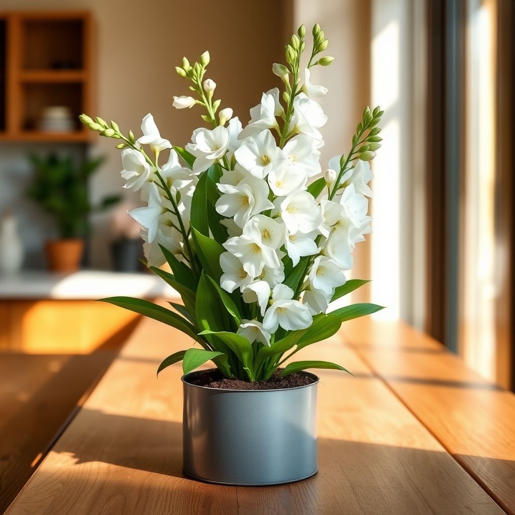 White Matthiola Flower Seeds - Fragrant Blooms for Planting