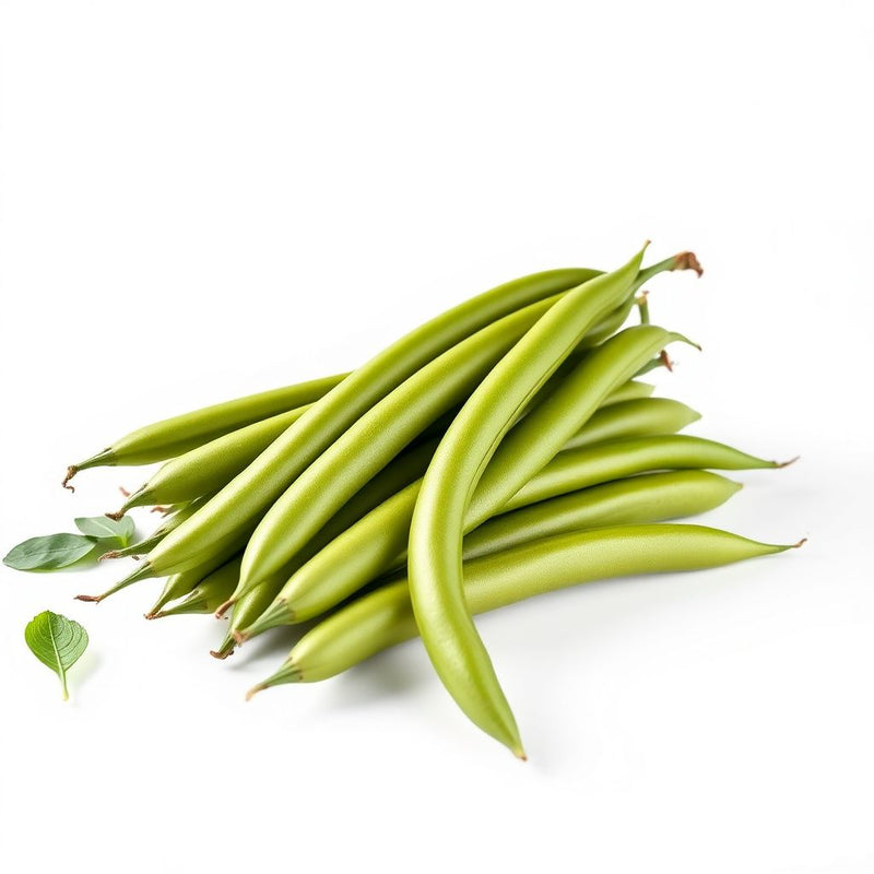 Green Romano Pole Bean Seeds for Vegetable Planting
