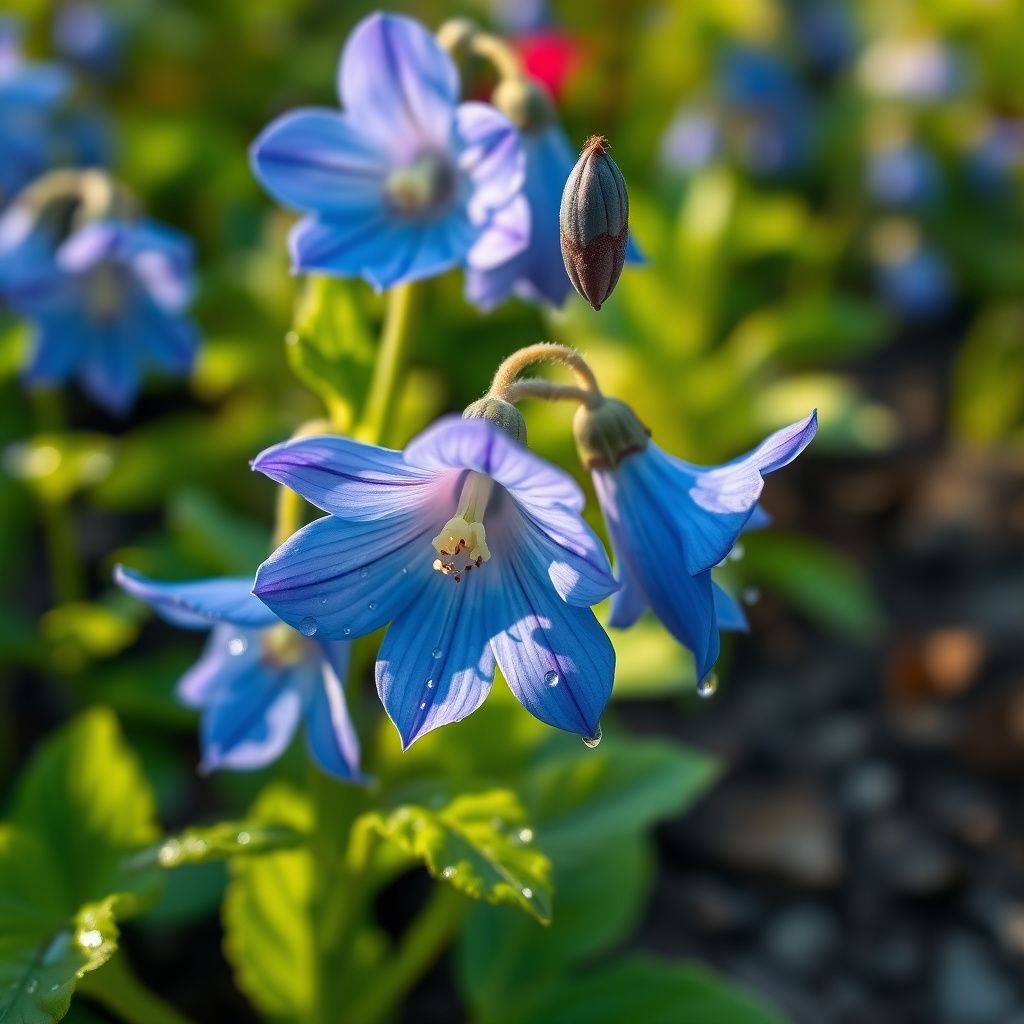 Monkshood Blue Flower Seeds for Planting - Stunning Perennial Blooms