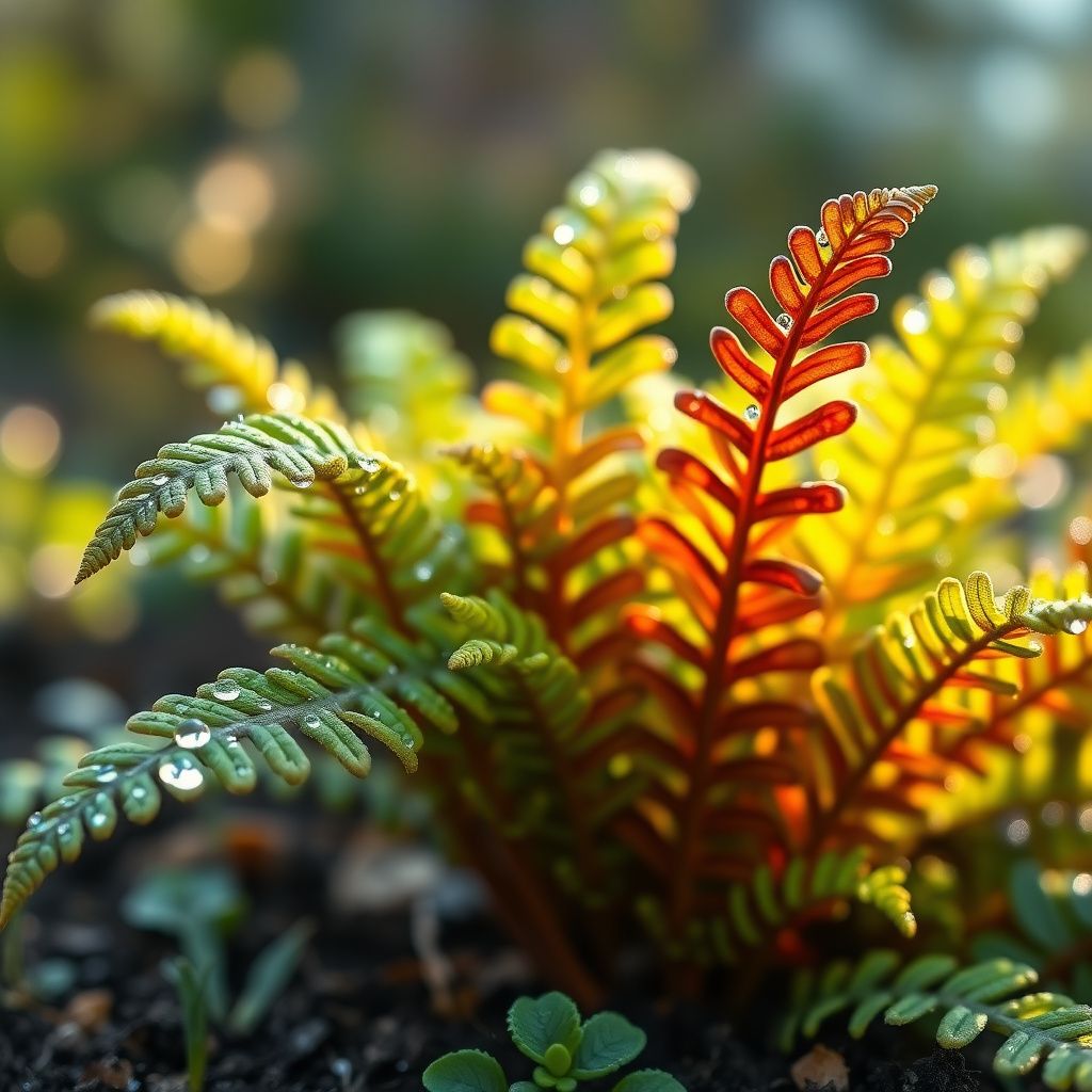 MultiColour Fern for Planting heirloom & Non GMO Seeds Seasonal Bloomer 
 
 Sale