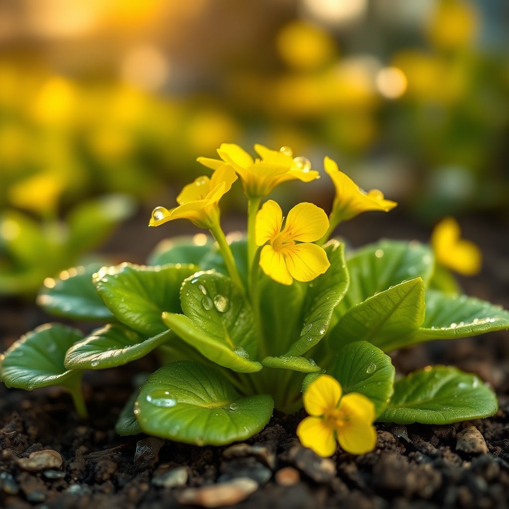 Yellow Primrose Primula vulgaris Hoch Seeds for Planting cottage garden spring border