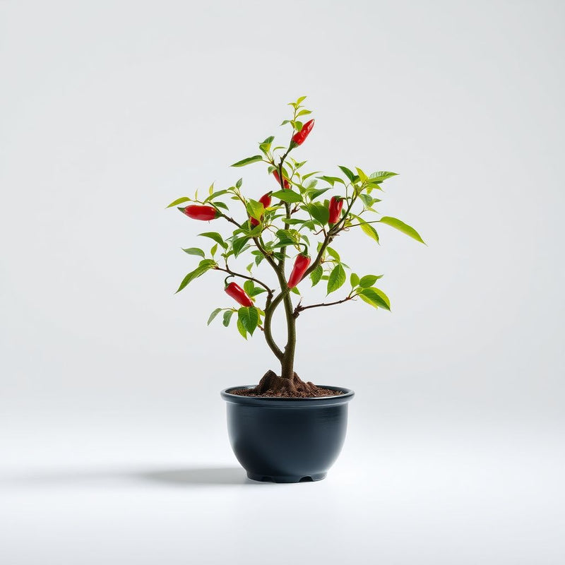 Black Hawk Ornamental Pepper Seeds – Exotic Bonsai Chili Plant