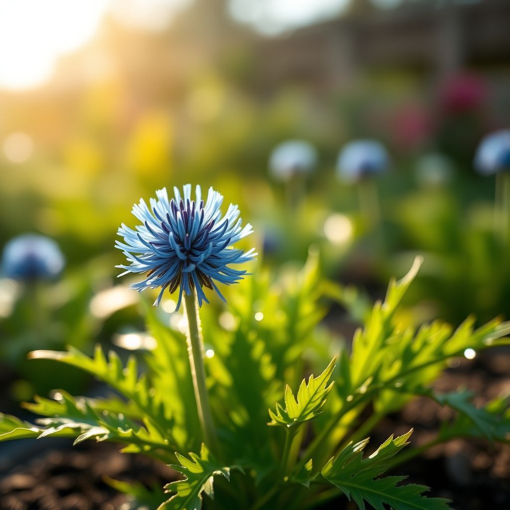 Blue Eryngium Planum Flower Seeds for Planting