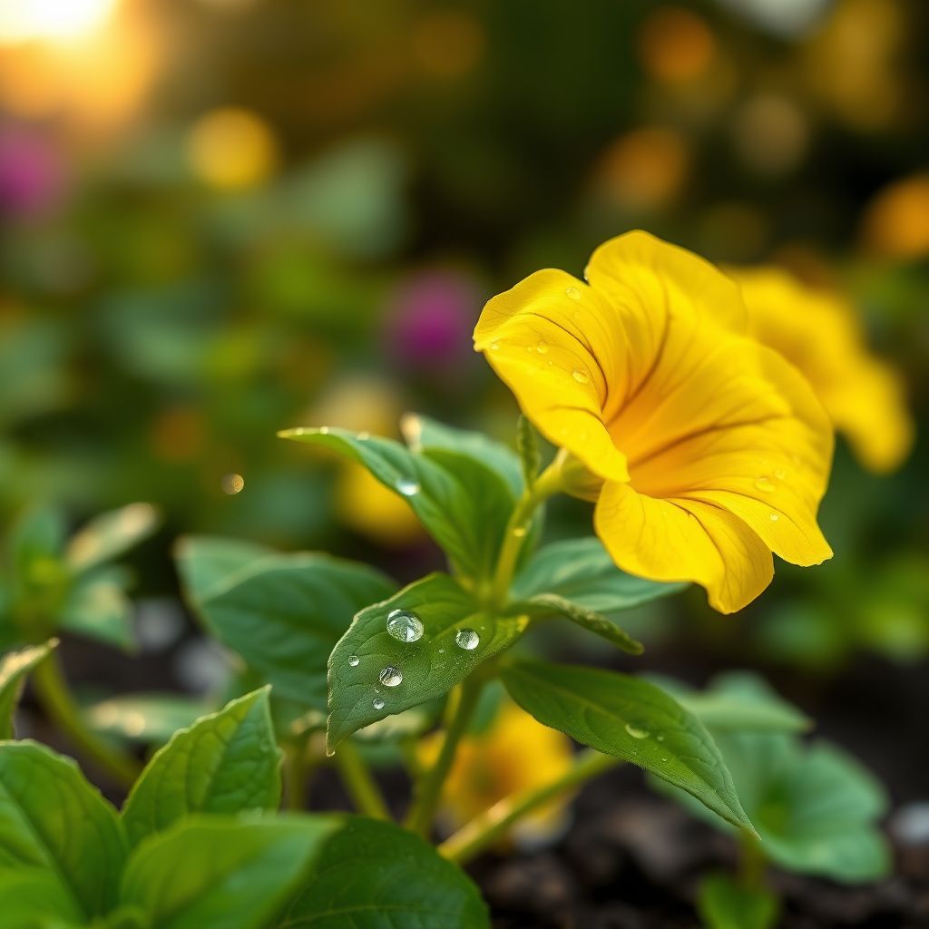 Yellow Petunia Seeds for Planting - Brighten Your Garden with Cheerful Blooms!