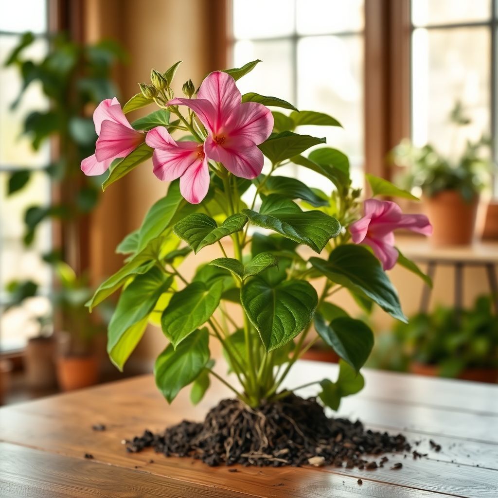 Abutilon Striatum Pink Flower Seeds for Planting