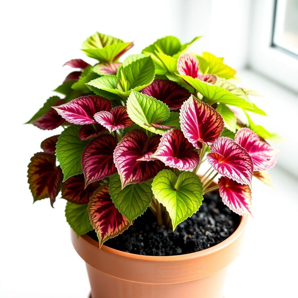 Coleus Rainbow Super Festive Seeds for Planting Shaded Garden Pots