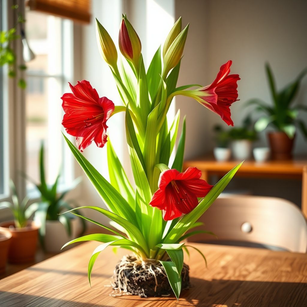 Amaryllis Flower seeds for Planting - Shade Tolerant, Heirloom & GMO Free Seeds for Home Garden