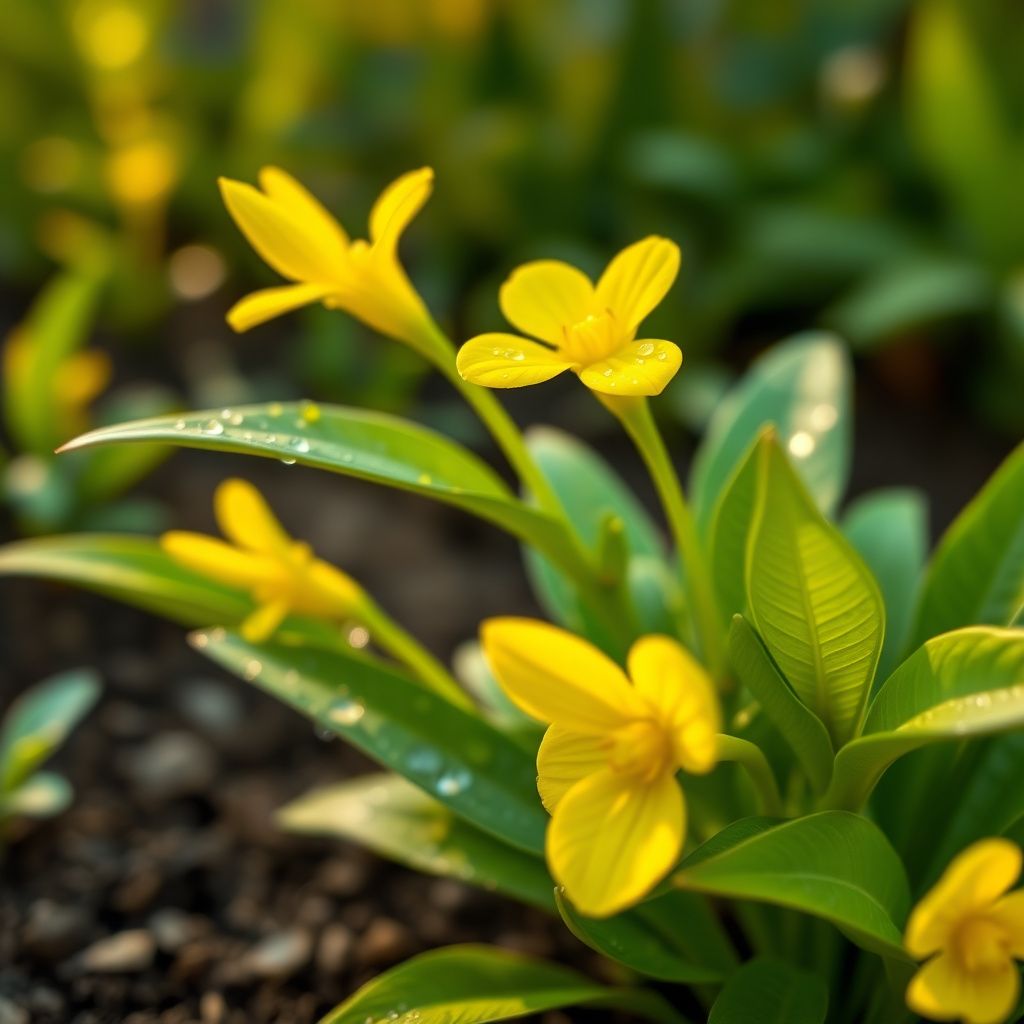 Yellow Pachystachys Lutea Flower Seeds for Planting  and Gardening
