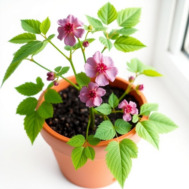 Rubus Parviflorus Planting Flower Seeds for Delicious Edible Berries