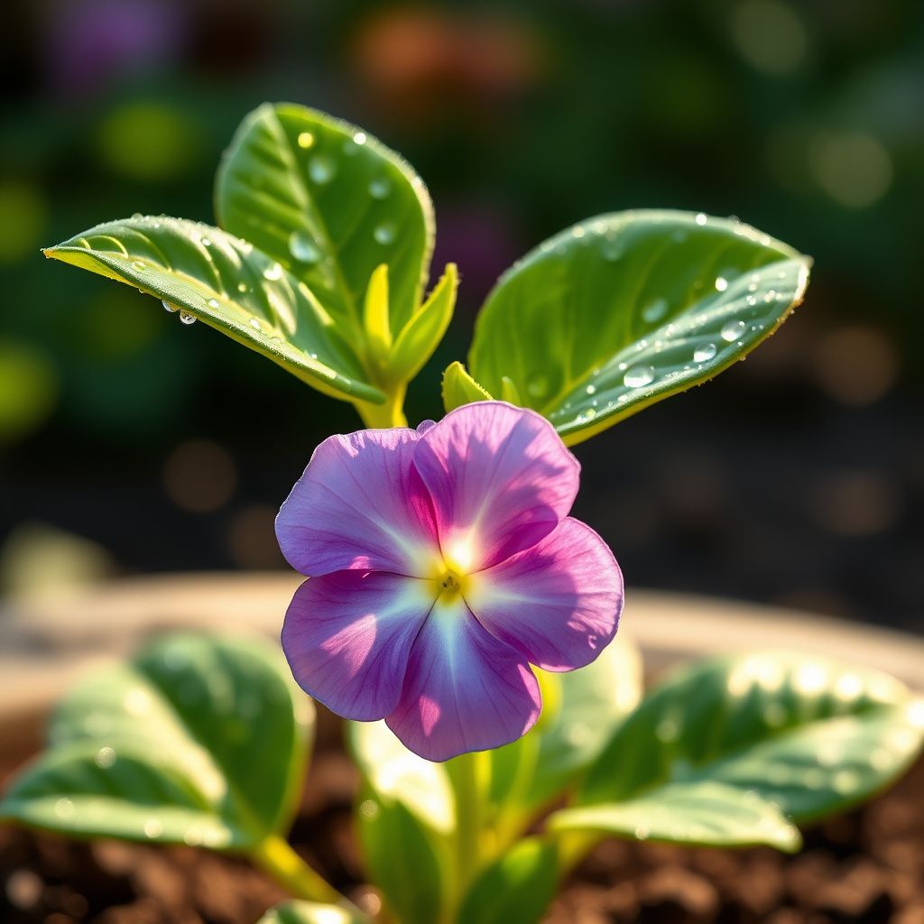 Periwinkle Flower seeds for Planting - Cut Flower Favorite, Heirloom & GMO Free Seeds for Home Garden