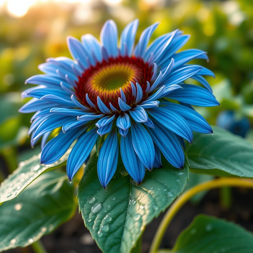 Ocean Blue Sunflower Flower Seeds for Planting Colorful Display Heirloom & GMO Free Seeds for Home Garden
 
 Sale