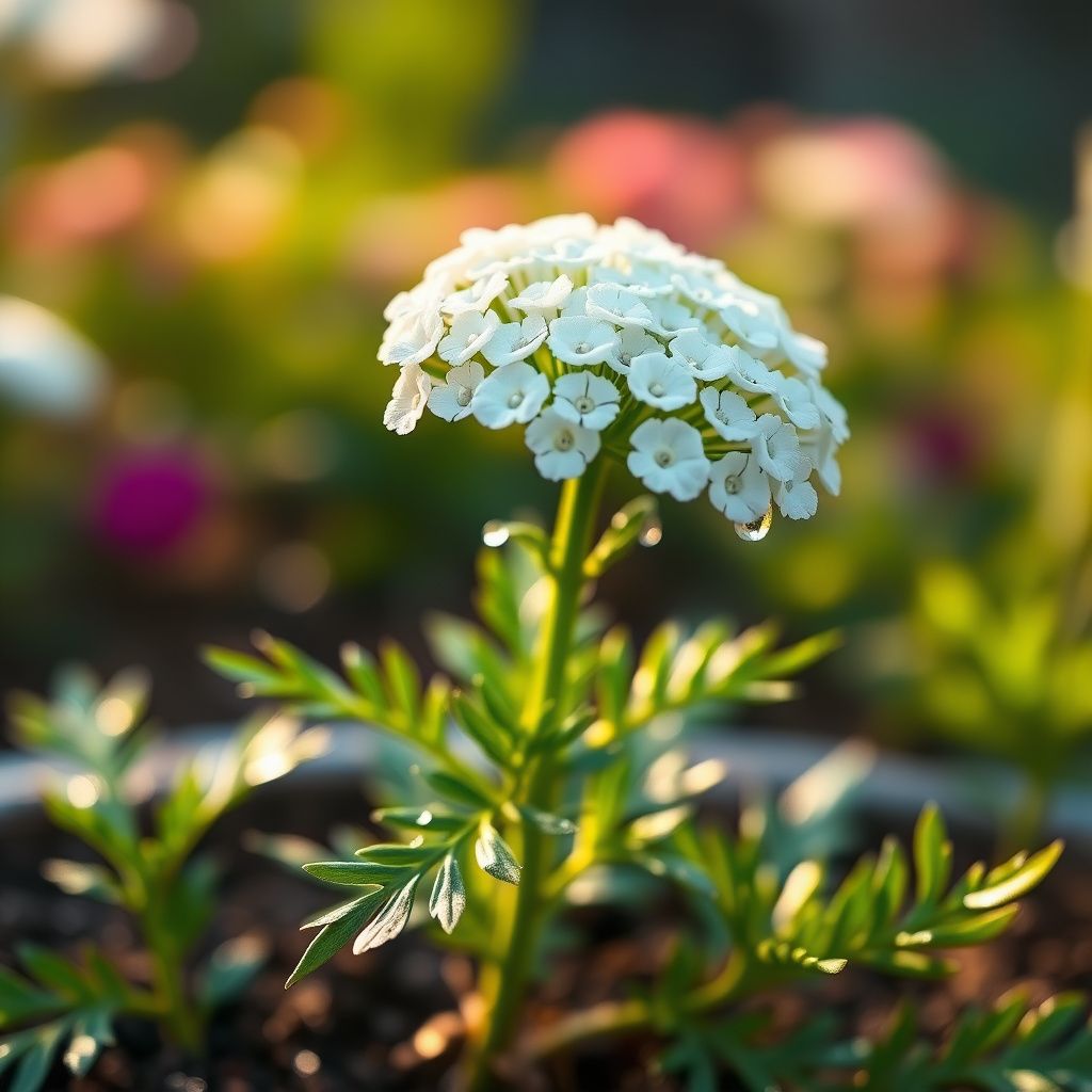 White Yarrow Flower seeds for Planting Cut Flower Favorite Heirloom & GMO Free Seeds for Home Garden 
 
 Sale
