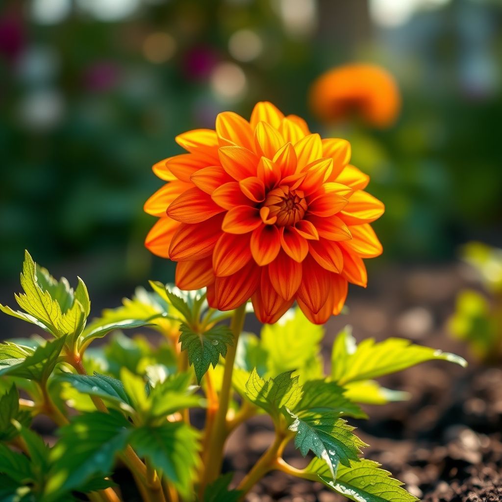 Butterscotch Dahlia Flower Seeds - Sweet Planting for Vibrant Blooms