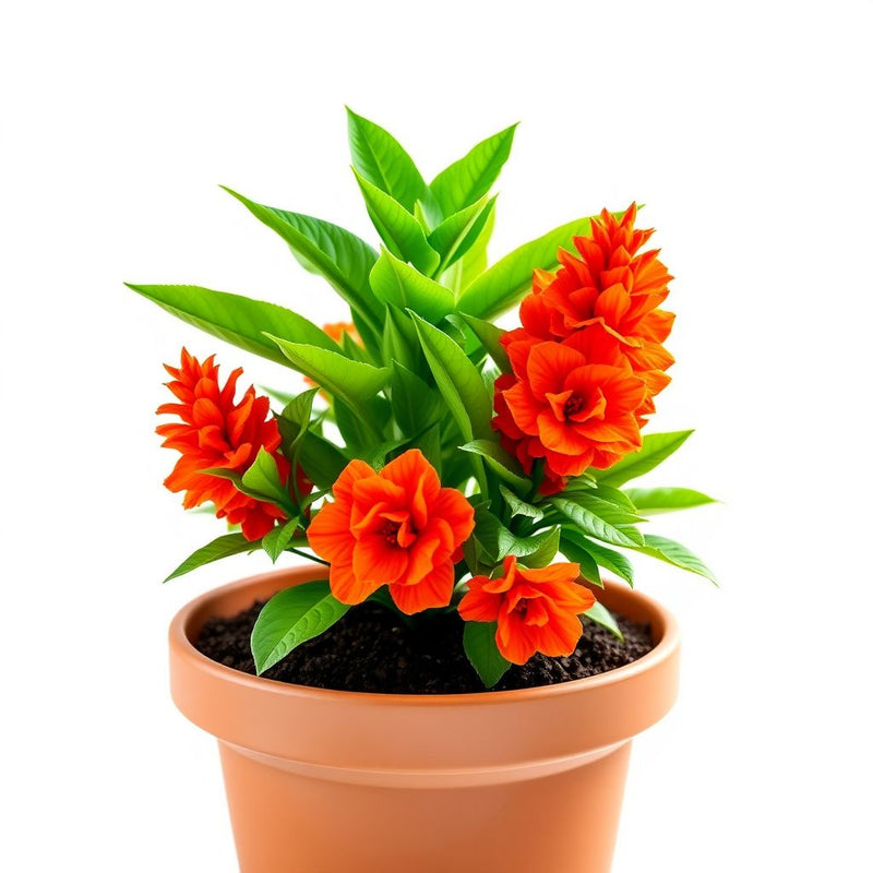 Celosia Fresh Look Orange Seeds for Planting flower bed garden