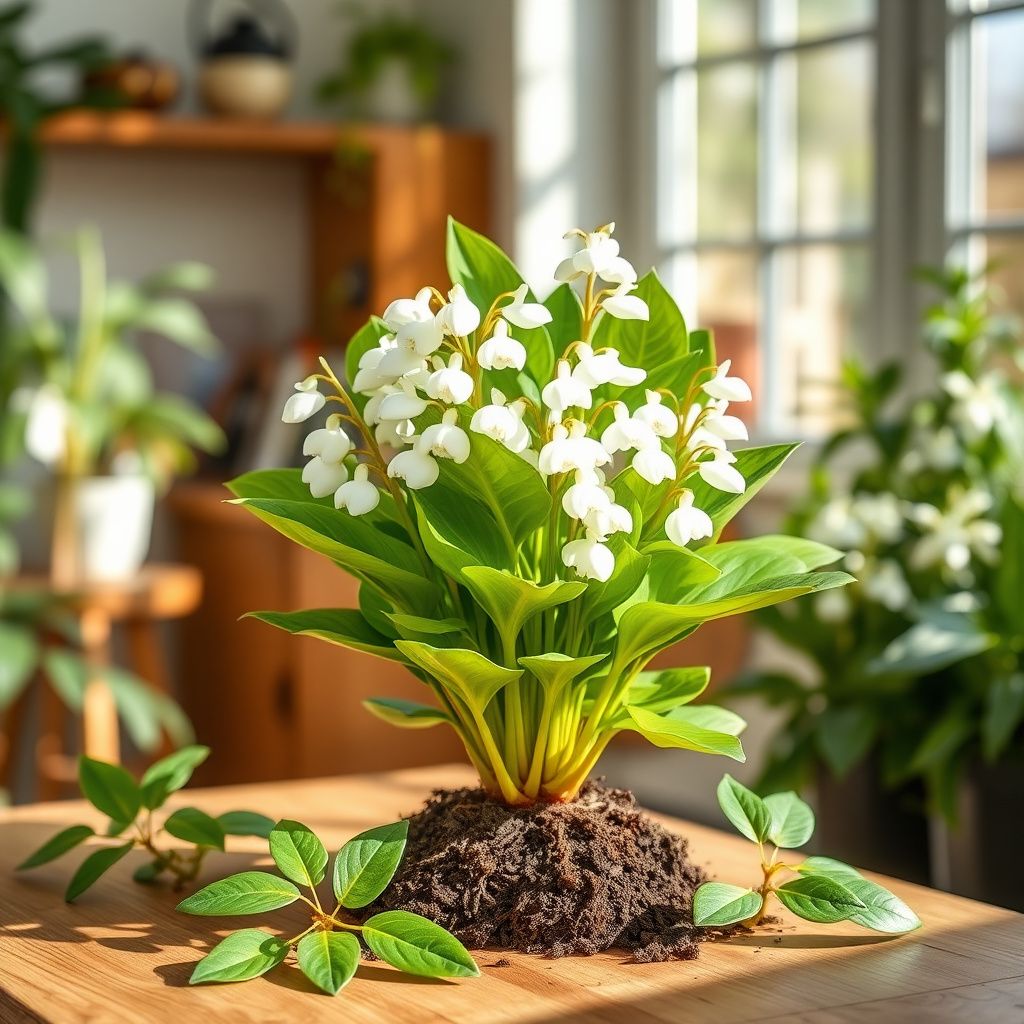White Polygonatum Flower seeds for Planting - Perfect for Borders, Heirloom & GMO Free Seeds for Home Garden