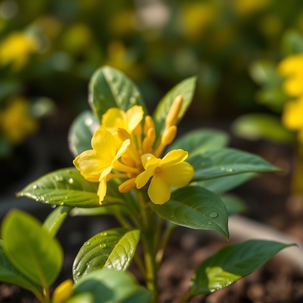 Yellow Osmanthus Flower seeds for Planting Garden Favorite Heirloom & GMO Free Seeds for Home Garden