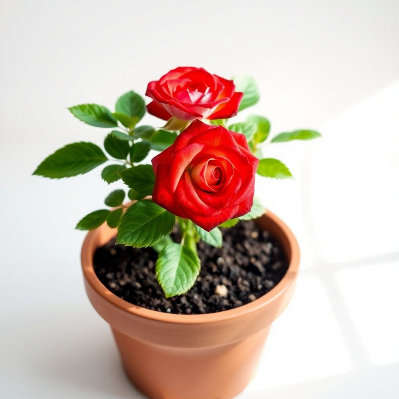 Rose Flower with Red Edge Seeds for Planting - Vibrant Floral Seeds for Your Garden