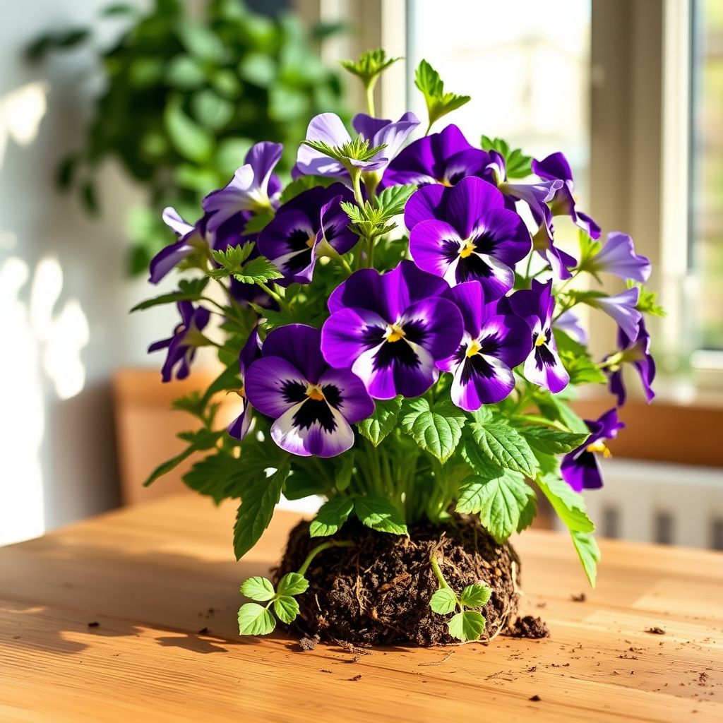 Pansy Flower Flower seeds for Planting - Wildflower Mix, Heirloom & GMO Free Seeds for Home Garden