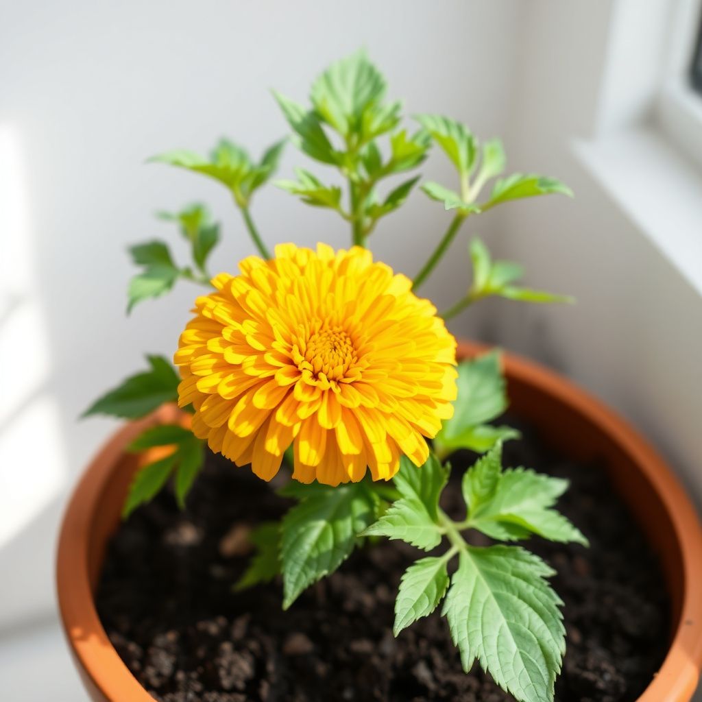 Mixed African Marigold Flower seeds for Planting - Sun Loving, Heirloom & GMO Free Seeds for Home Garden