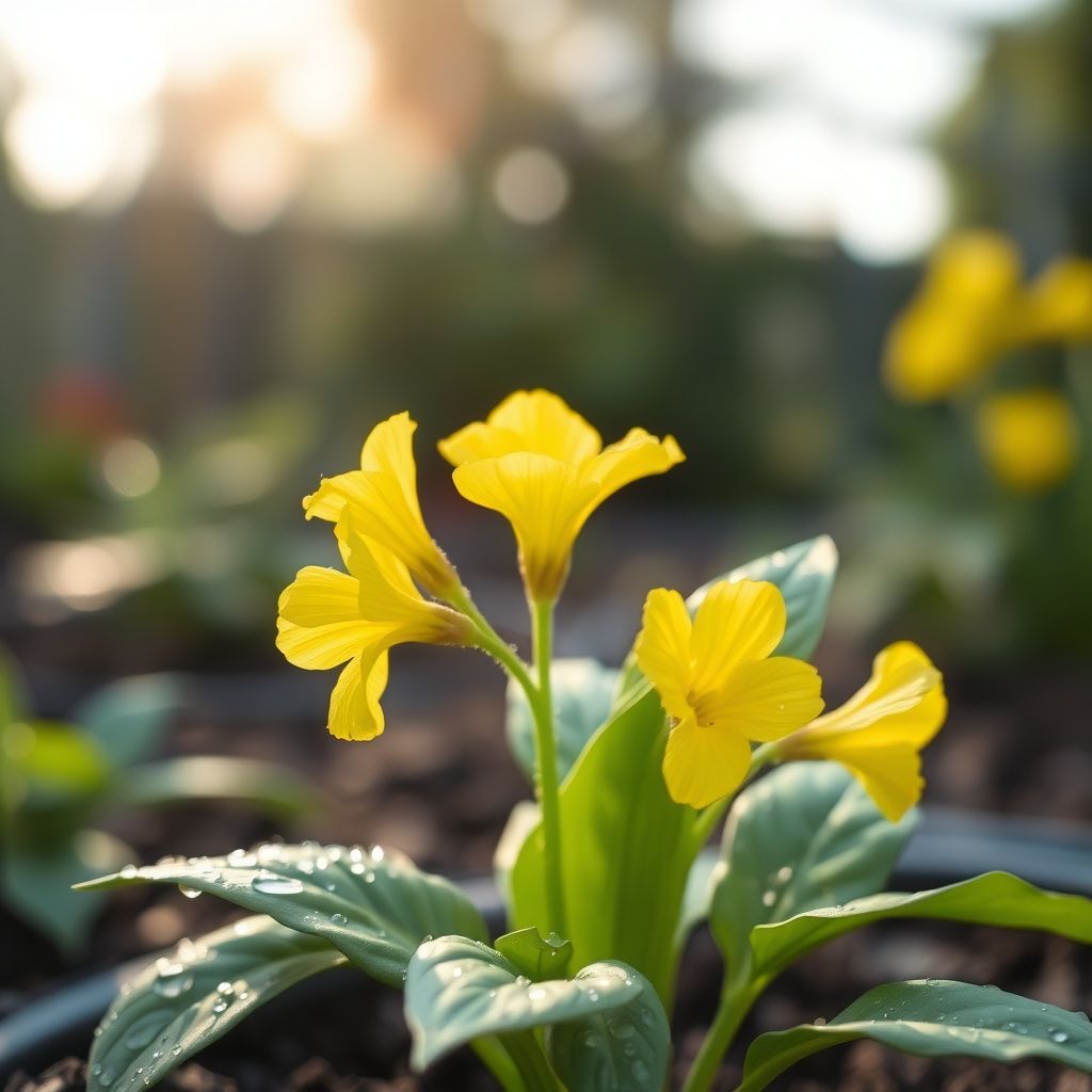 Yellow Lisianthus Seeds for Elegant Yellow Flowers