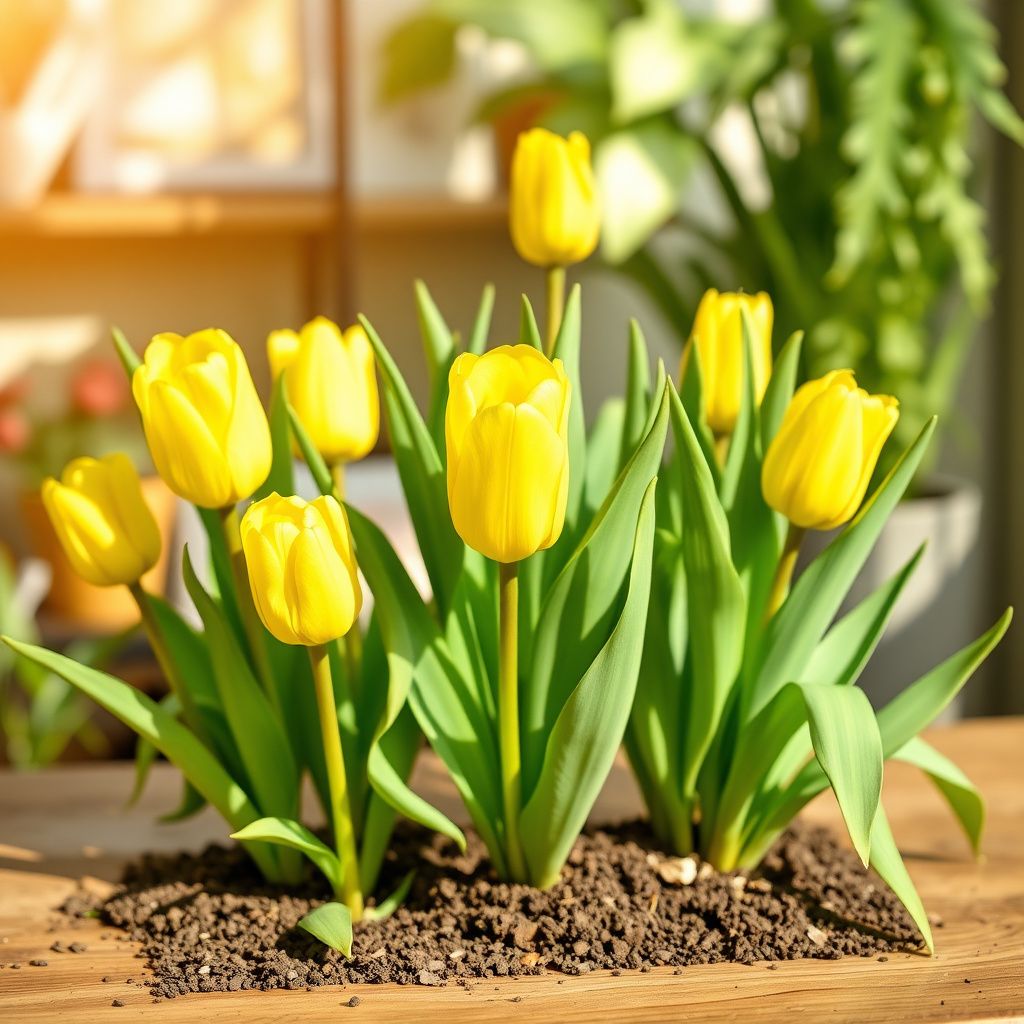 Yellow Tulip Flower seeds for Planting Cottage Garden Essential Heirloom & GMO Free Seeds for Home Garden 
 
 Sale