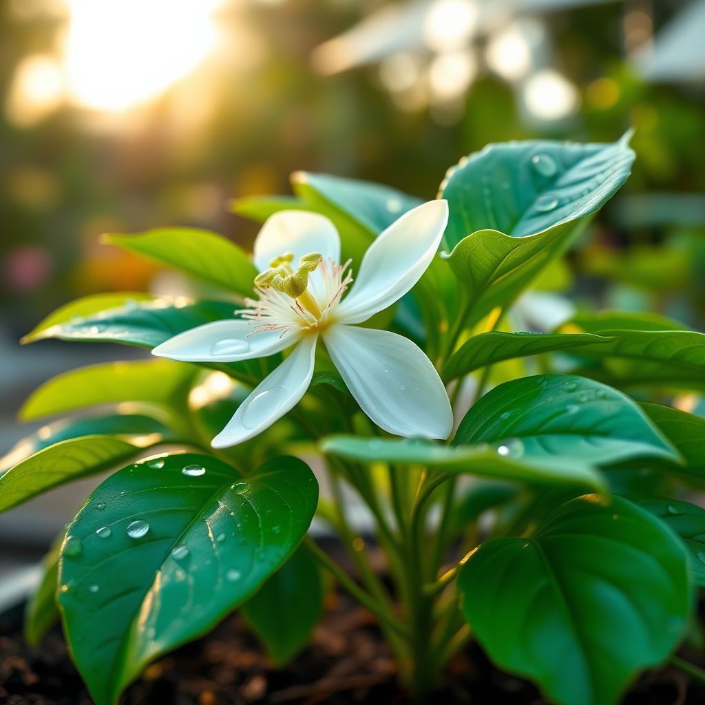 White Passiflora Biflora Flower Seeds for Planting  Seed for Elegant White Blooms in Gardens