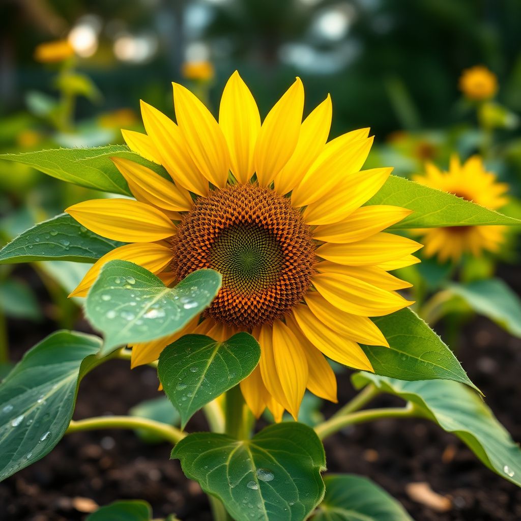 Giant Sunflower Helianthus annuus Seeds for Planting in Flower Bed and Backyard Garden